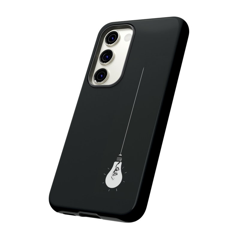 Omori Lightbulb Shock Resistant Phone Case, Matte or Glossy Finish image 10