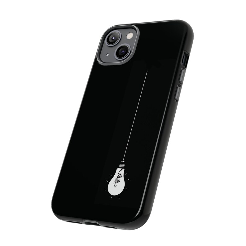 Omori Lightbulb Shock Resistant Phone Case, Matte or Glossy Finish image 6