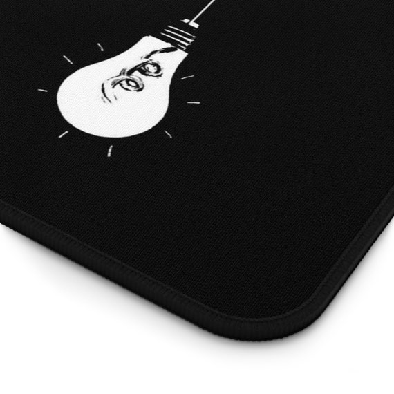 Omori Oyasumi Lightbulb Black Desk Mat - Etsy