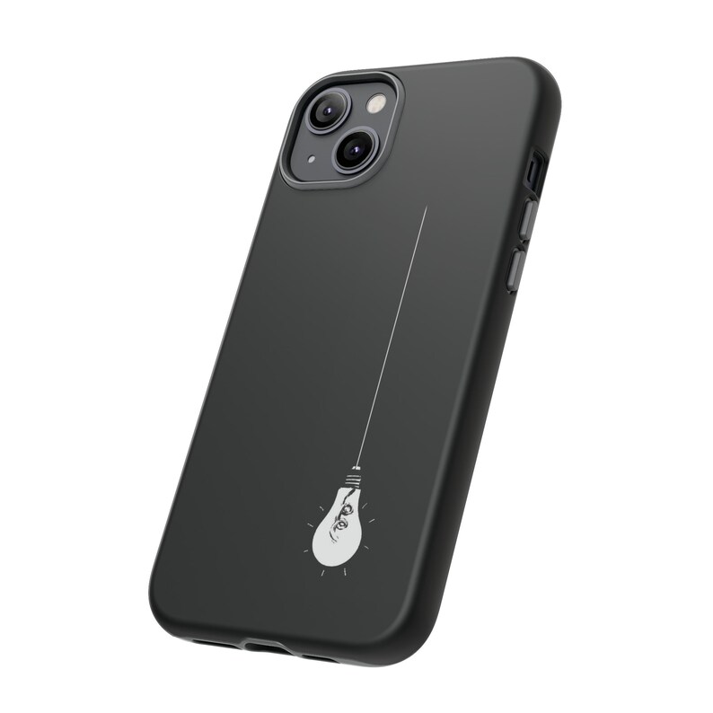 Omori Lightbulb Shock Resistant Phone Case, Matte or Glossy Finish image 7