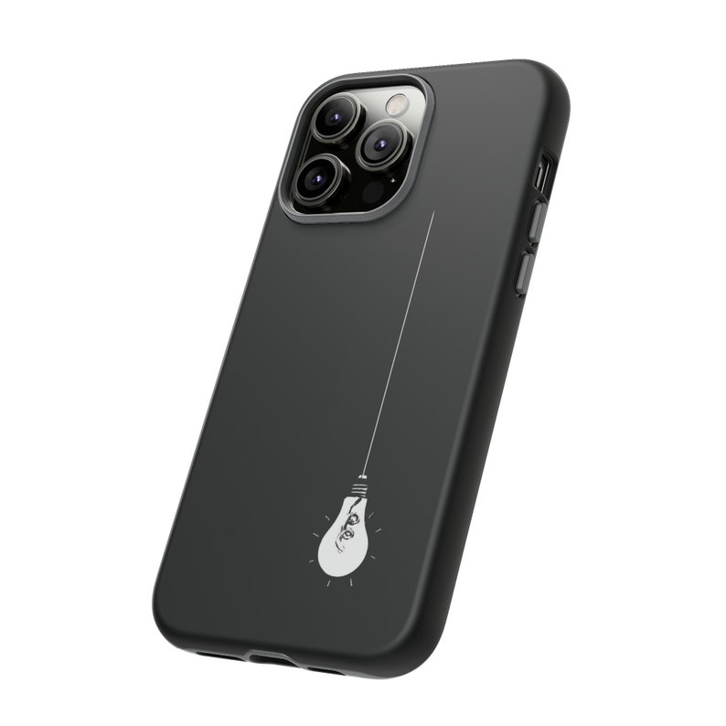 Omori Lightbulb Shock Resistant Phone Case, Matte or Glossy Finish image 9
