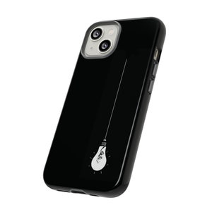 Omori Lightbulb Shock Resistant Phone Case, Matte or Glossy Finish image 2