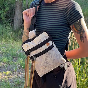 Carry Concealed Chest Crossbody Bag Purse