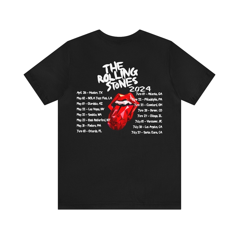 The Rolling Stones HACKNEY DIAMONDS 2024 Tour Shirt - Etsy Canada