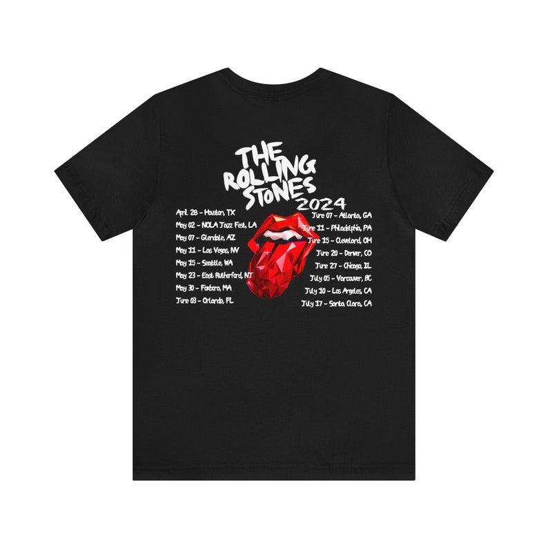 The Rolling Stones HACKNEY DIAMONDS 2024 Tour Shirt Etsy Canada