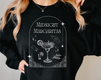 Midnight Margaritas Sweatshirt: Practical Magic Witchy Fall Crewneck