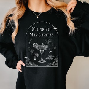 Midnight Margaritas Crewneck, Practical Magic Sweatshirt, Owens Sisters, Spooky Season, Happy Halloween, Witch Sweater, Fall Sweatshirt