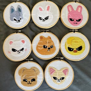 Streunende Kinder Böse Skzoo Stickerei Kreuzstich