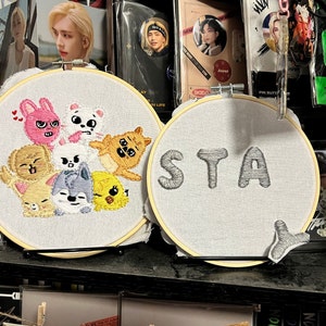 Stray Kids Meme/SKZOO Embroidery Cross Stitch