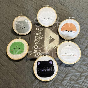 Monsta X Monmungchi X Embroidery Cross Stitch