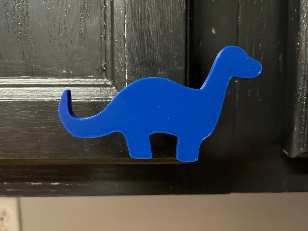 Brontosaurus Knob Dinosaur Drawer Handle Home Decor Kitchen Etsy