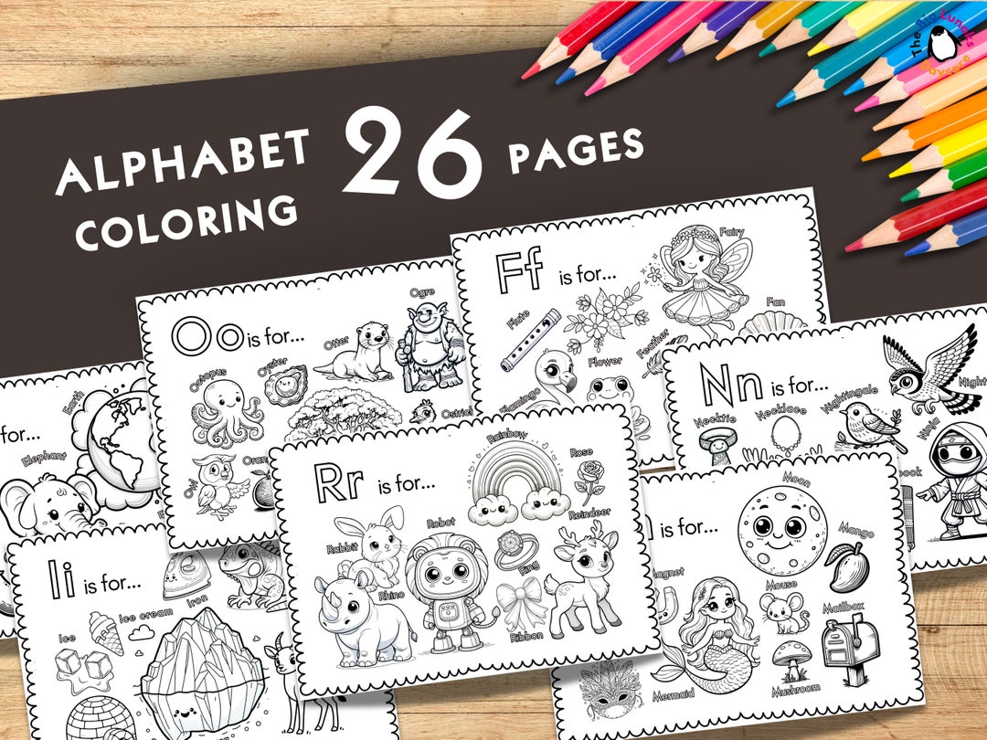 Alphabet Coloring Pages Preschool Coloring Pages Preschool Activity ...