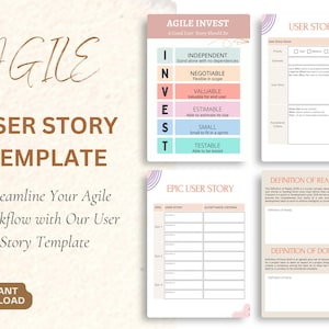User Story Template | Product Owner | Project Manager | Agile | Scrum Master
