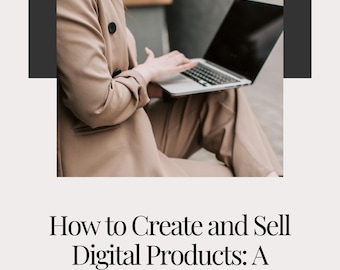 Etsy Digital Products Guide: Passive Income, Work From Home (Digital Download)