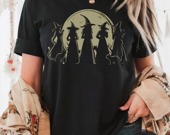 Witches T-Shirt, Halloween Tee, Comfort Colors, Vintage Witch Shirt, Witch Core