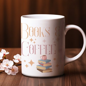 Book Lover Coffee Mug, Reading Enthusiast Gift, Reader Novelty Gift