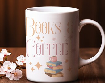 Book Lover Coffee Mug, Reading Enthusiast Gift, Reader Novelty Gift