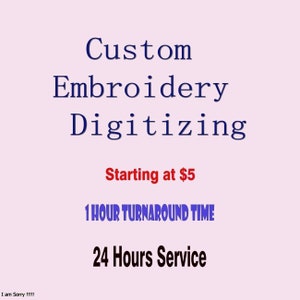 Custom Embroidery Digitizing, Logo Digitizing, Custom Digitize, Image Digitizing Embroidery, Embroidery Digitizing Service, Best Digitizing image 1