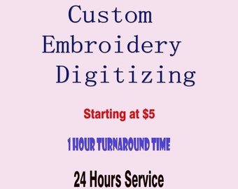 Custom Embroidery Digitizing, Logo Digitizing, Custom Digitize, Image Digitizing Embroidery, Embroidery Digitizing Service, Best Digitizing