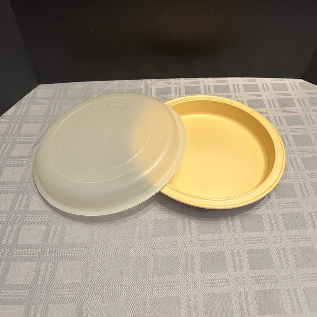 Vintage Tuppware Ultra 21 Pie Plate Oven & Microwave Safe Etsy