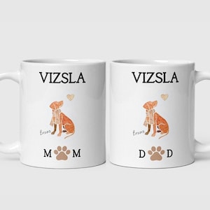 Vizsla personalised definition mug-Hungarian Vizsla-Gift for dog lovers-Gift for dog parents-Vizsla owner gifts-Vizsla mum and dad-