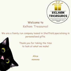 Welcome to Kelham Treasures a personalised gift shop based in Sheffield UK.