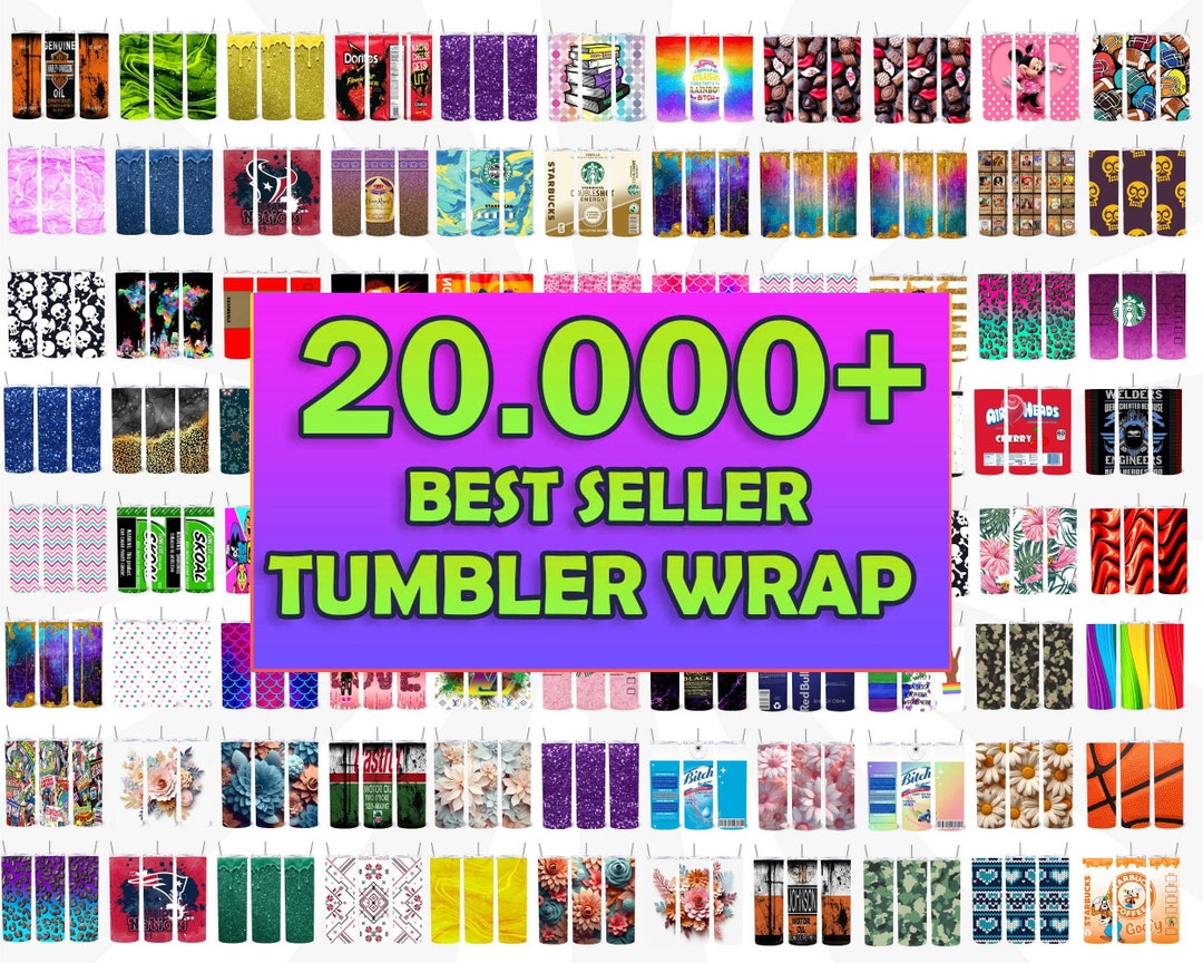 20000 Best Seller Tumbler Wrap Bundle Ultimate Tumbler Wrap - Etsy ...