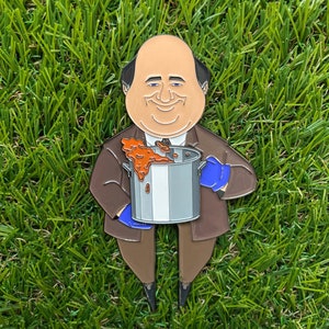 Kevin Divot Tool Golf Ball Marker Set | Golf Accessories and Gift for Groomsmen, Gift for Dad, Gifts for Golfers | Pin Creatures
