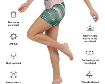 MONSTERA Yoga Shorts