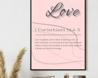 1 Corinthians 15 *DIGITAL DOWNLOAD* | Bible Verse Wall Hanging Art