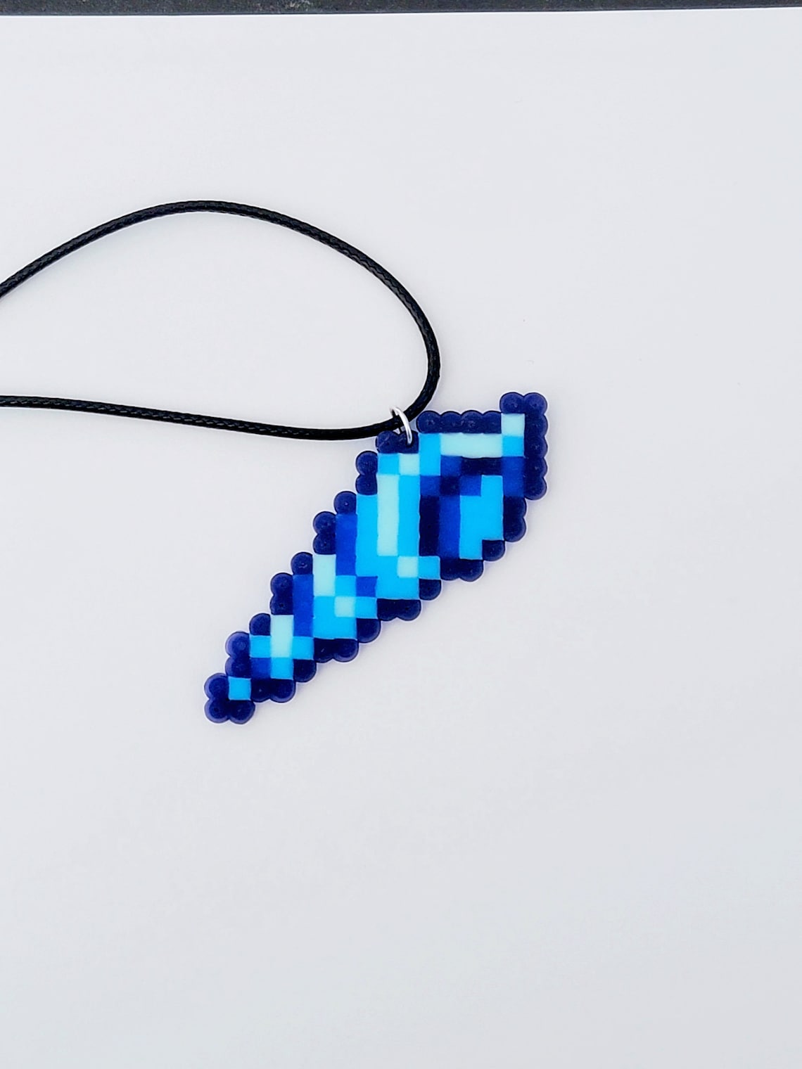 Mermaid Pendant Perler Necklace Stardew Valley Inspired Etsy