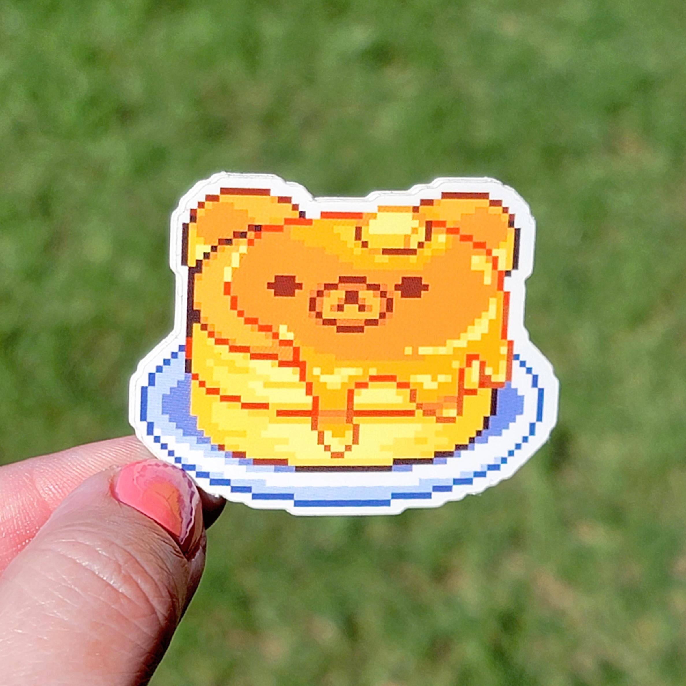 Pixel Art Food Stickers - Cute & Colorful Designs for Planners and
