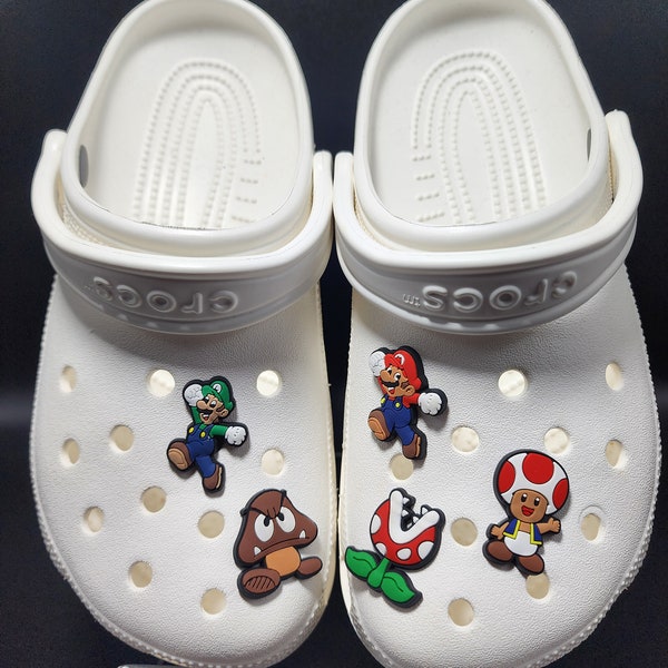 Croc Charms, Mario Bros, For Boys, Video Games