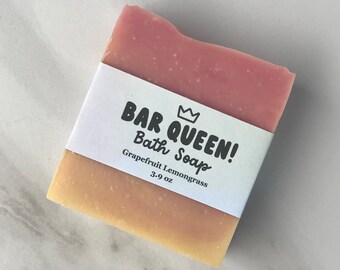 Grapefruit handgemachte Kaltprozess Seife