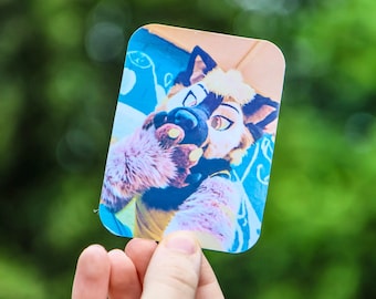 Custom Furry Photocards! Fursuit Trading Cards and Fursona art!