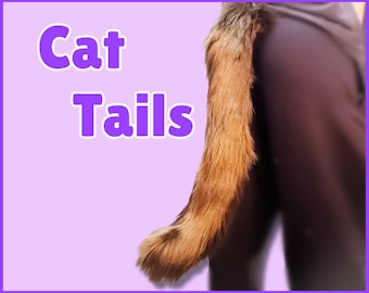 Cat Tails! Cheap Furry Costume and Cosplay! 24 Inches!