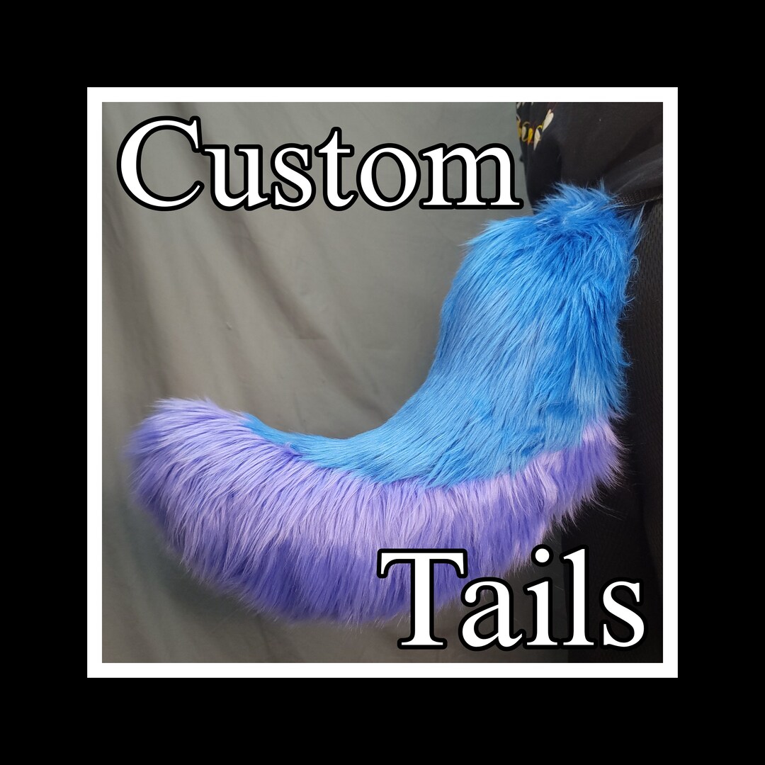 Custom Canine Tails Dog Furry Costume and Wolf Cosplay 16 Inches - Etsy