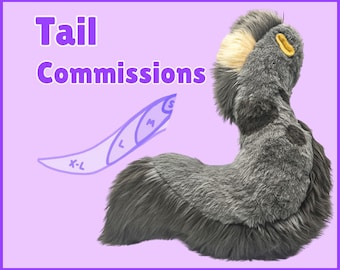 Custom Fursuit Tails! Premade Furry Commissions! Costume and Cosplay for Fursona! Free Shipping!