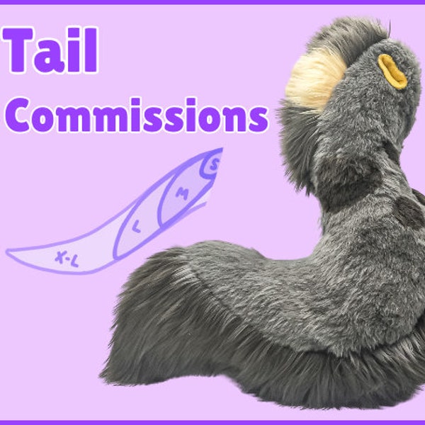 Custom Fursuit Tails! Premade Furry Commissions! Costume and Cosplay for Fursona! Free Shipping!