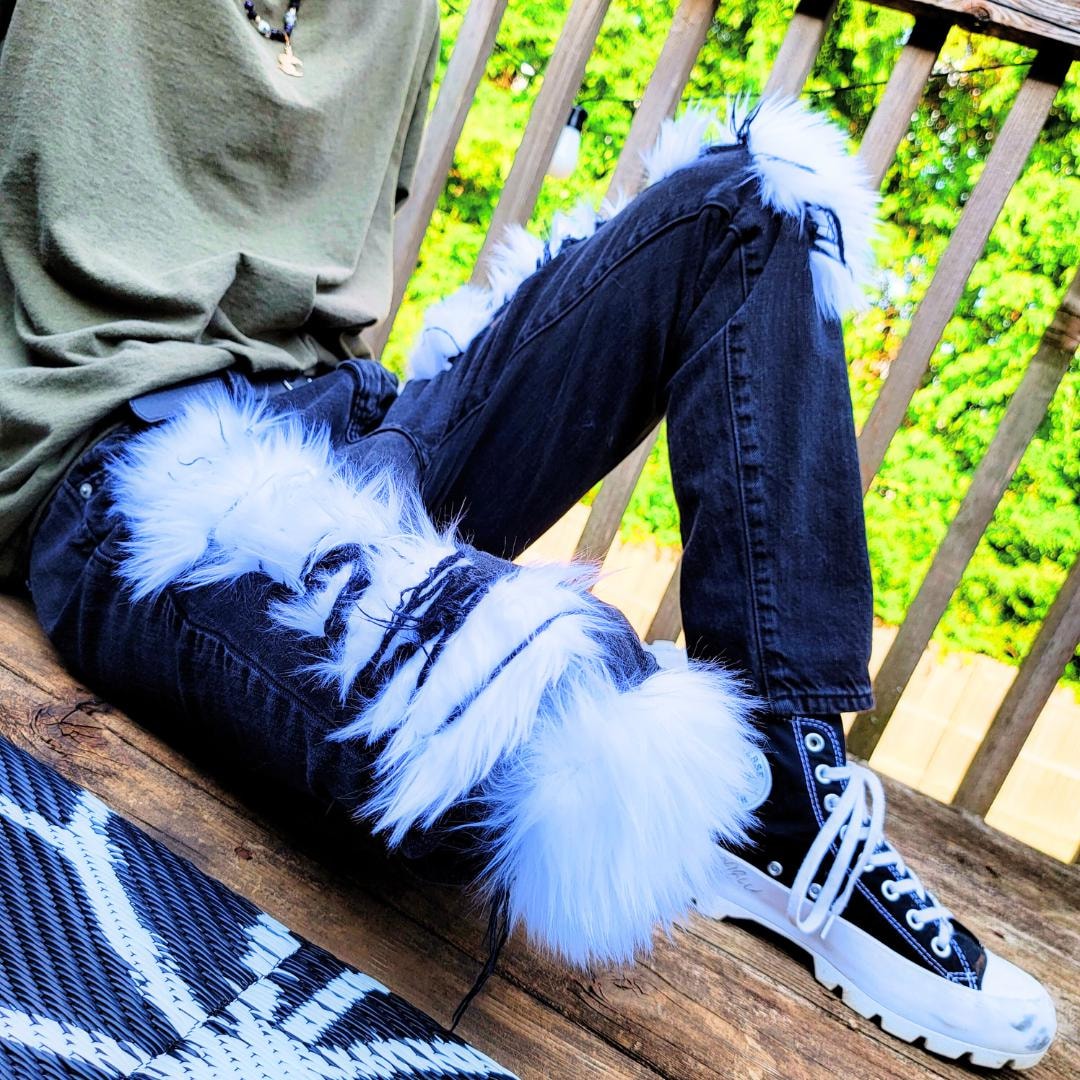 Mono Ripped Furry Jeans - Custom Fursuit Jeans - Etsy
