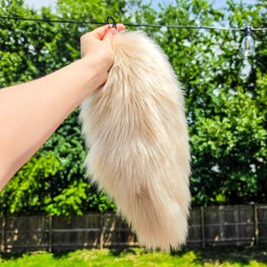 Blonde Therian Tail - Realistischer Fursuit / Cosplay / Halloween Kostüm