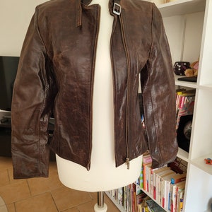 Veste en cuir
