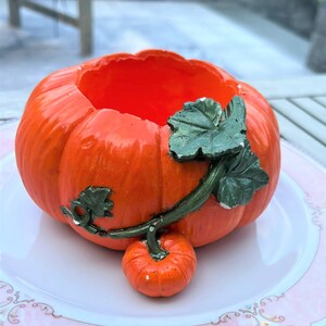 Pumpkin decoration. Festival Thanksgiving Fall Harvest Home Decoration.  Pumpkin  gifts Halloween.