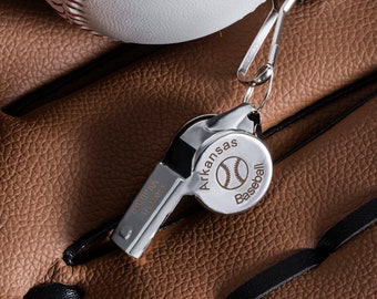 Personalized Engraved Sports Whistle Referee Whistle Gift For Father, Brother Dad, Coach