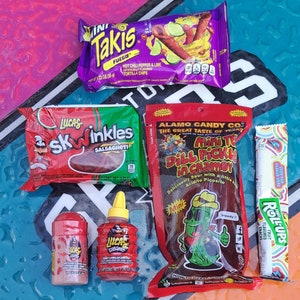 Mini Chamoy Pickle kit with takis