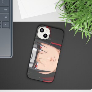 COQUE SOLIDSUIT POUR APPLE IPHONE 14 - NOIR - NARUTO SHIPPUDEN - ITACHI -  RHINOSHIELD™