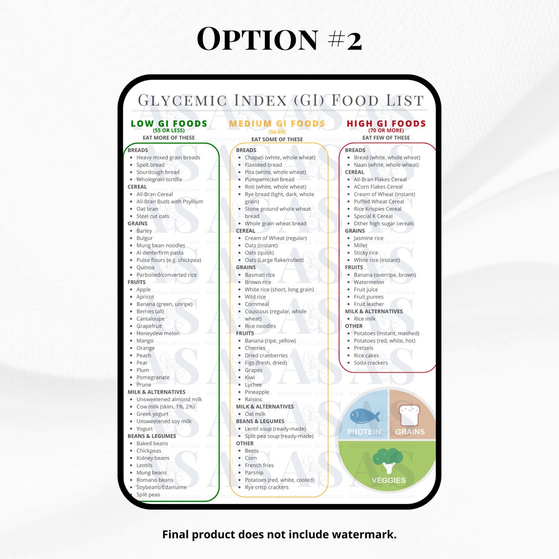 Diabetic Food List | Type 2 Diabetes | Glycemic Index | PCOS | Diabetic ...