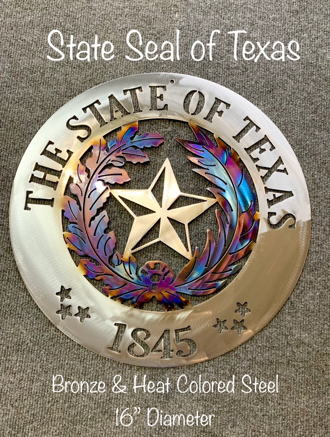 State Seal of Texas - Etsy