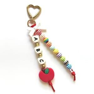 Teachers Gift. keychains, Holder Multiple Charm, Holder Ring Luxury Gold Bag Charm, Key Holders Purse Charm, Women Bag Accessories