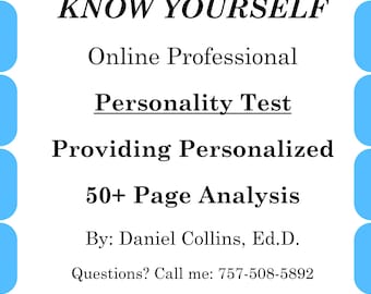 Persönlichkeitstest, Persönlichkeitsanalytik, Persönliches Verhalten, Persönlichkeitsmessung, Persönliche Kongruenz